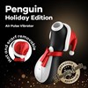 Вакуумно-волновой бесконтактный стимулятор клитора Satisfyer Penguin Holiday Edition - фото 20385