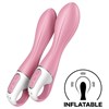 Надувающийся вибратор «Air Pump Vibrator 2», цвет розовый, Satisfyer 4038605 - фото 23542