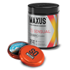 Презервативы MAXUS Sensual, с железным кейсом, анатомические, 15 шт - фото 25342