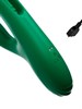 Инновационный вибратор кролик Amovibe Zenora, цвет зеленый, AMO-V-006 - фото 25437