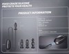 Набор надувных анальных пробок с вибрацией - фото 26299