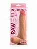 Реалистичный дилдо Raw Instinct 13,6 х 3,5 см - фото 26418